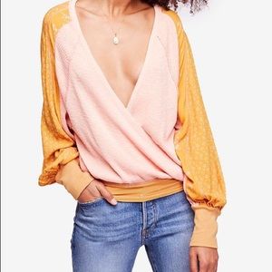 Free People Auxton top